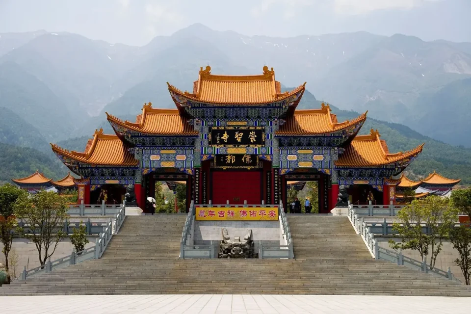 Ancient Buddhist Temple in China