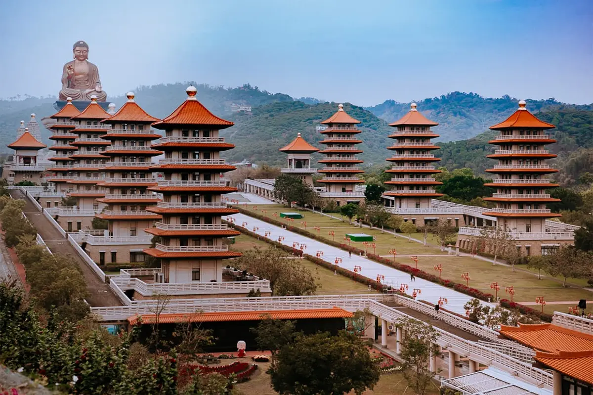 Fo Guang Shan Temple in Taiwan