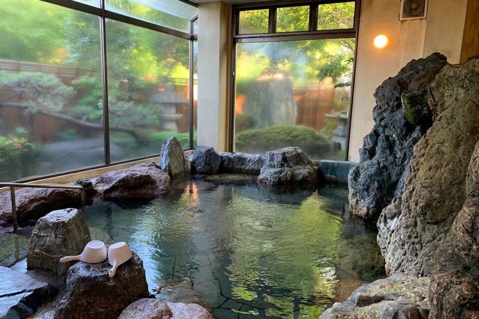 Traditional Japanese inn with onsen near Chichibu Shrine