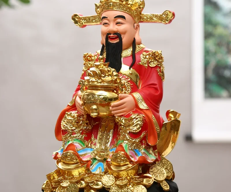 The Traditional Depiction of Caishen